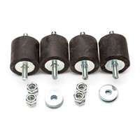 QsanTec Vibrationsdämpare, 4st 40x40 mm