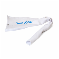 Strumpa med eget Tryck, 670mm - Vit