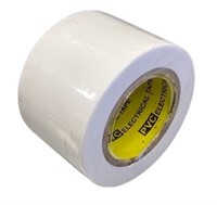 QsanTec Eltejp PVC, 48x0,19mm,12,5M - Vit