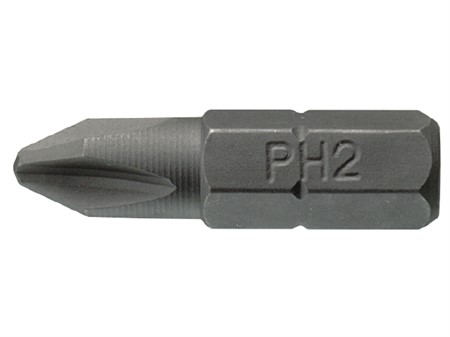 Bits PH2, 25mm - 3st