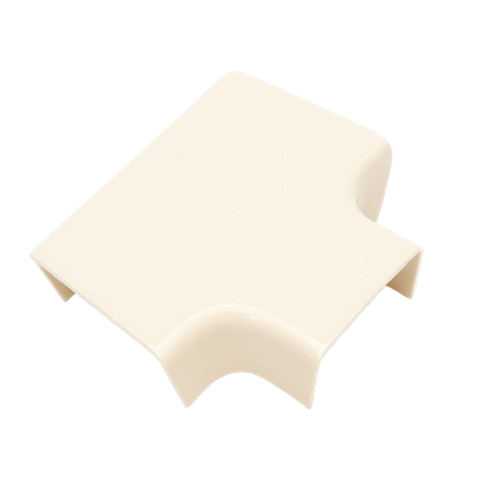 T-koppling, 77mm - Vit