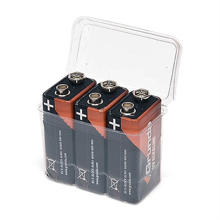 Battery 9-volt, 3 pcs