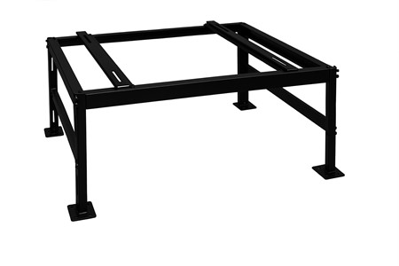 QsanTec markstativ 1000x700x400-450mm - 250kg - Svart