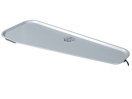 Drip Tray Pancake1, Inlcuded damper + Heating 65W