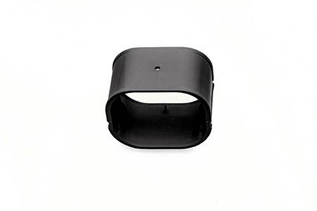 Skarvmuff, 77mm - Svart