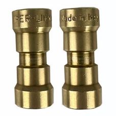 Snabbkoppling Iper-Link, 1/4" -1/4" - 2st