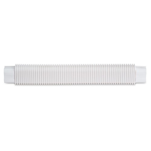 Flexibel kanaldel, 530mm - Vit