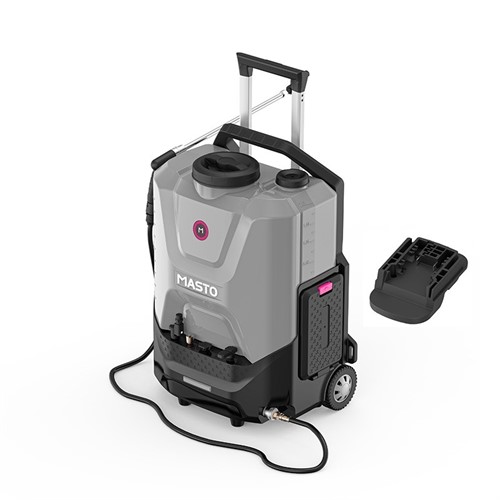 Rengöringsmaskin med Milwaukee adapter