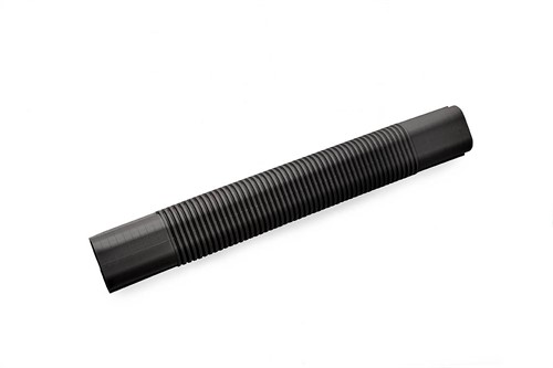 Flexibel kanaldel, 77x500mm - Svart