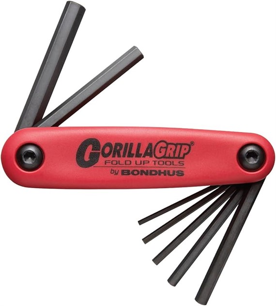 Sexkantnycklar - Gorilla Grip, 7 delar