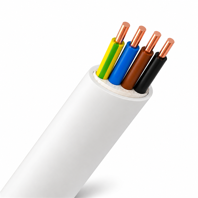 EXQ 4G1,5 – Halogenfri Installationskabel – 50 m