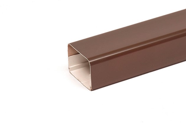 QsanTec KD Kanal 77x54mm - 2m - Brun