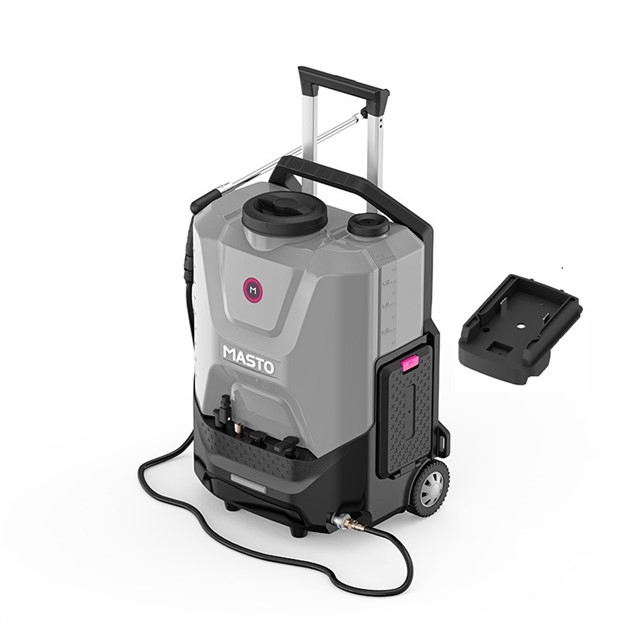 Rengöringsmaskin med Bosch adapter