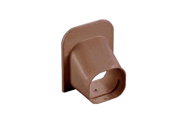 Täcklock mot Tak/Golv, 77mm - Brun